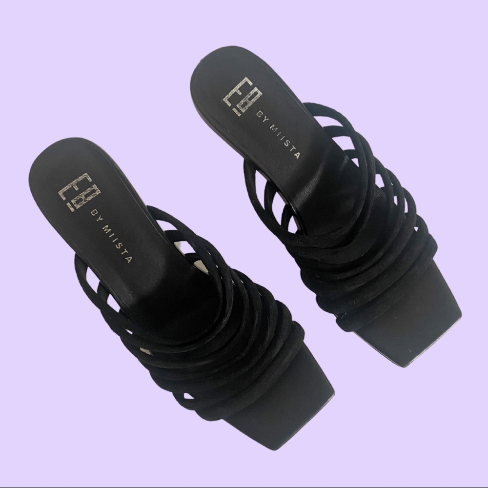 E8 by Miista strappy mules